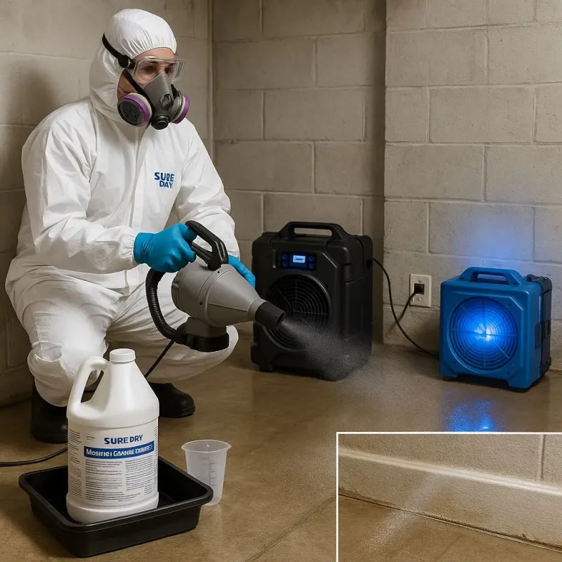 Sanitization and Odor Removal process in Enola, PA