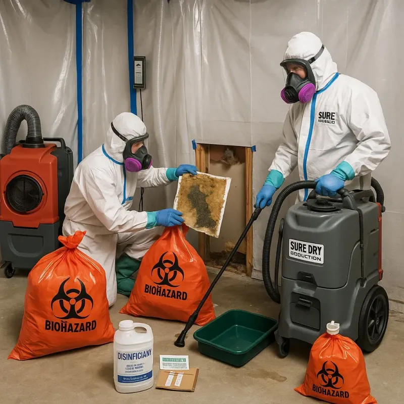 Contaminated Water Handling Protocols process in Enola, PA